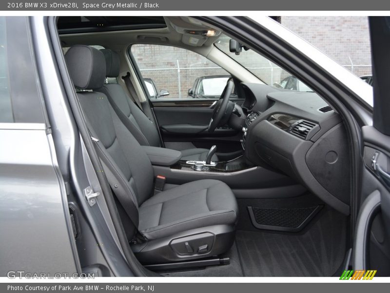 Space Grey Metallic / Black 2016 BMW X3 xDrive28i
