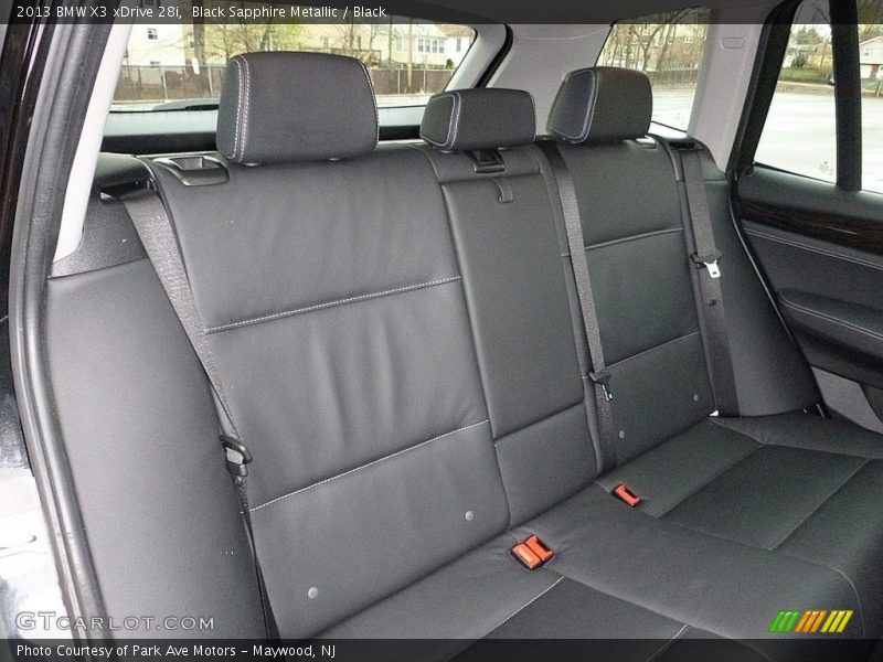 Black Sapphire Metallic / Black 2013 BMW X3 xDrive 28i