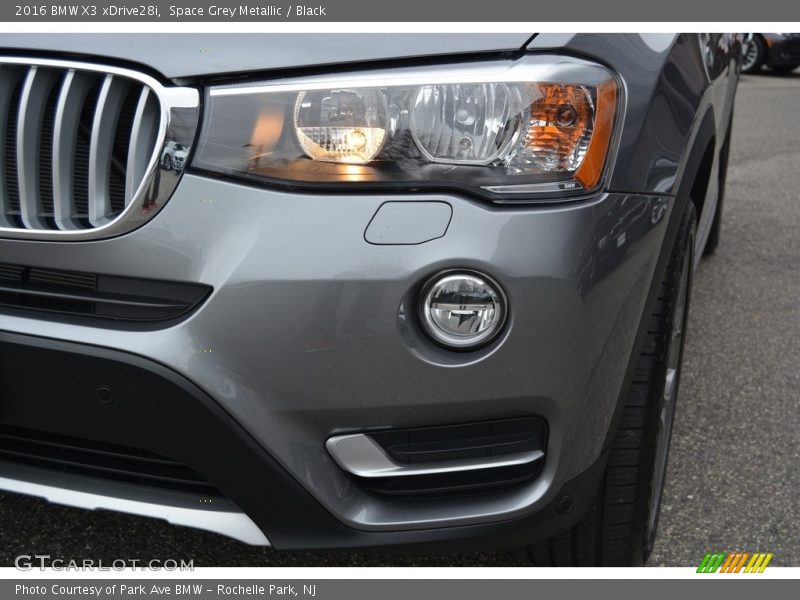 Space Grey Metallic / Black 2016 BMW X3 xDrive28i