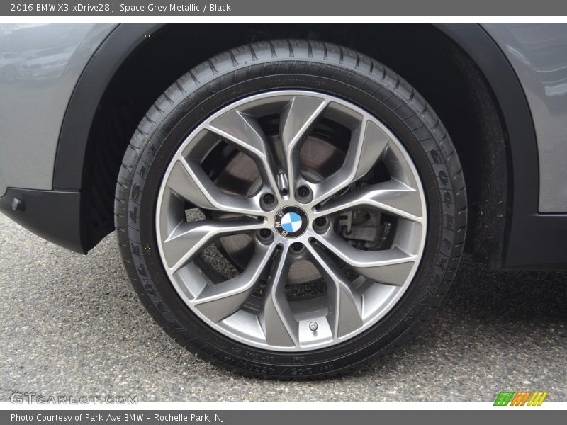 Space Grey Metallic / Black 2016 BMW X3 xDrive28i