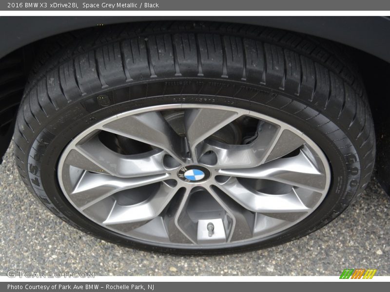 Space Grey Metallic / Black 2016 BMW X3 xDrive28i