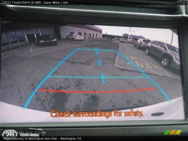 Super White / Ash 2013 Toyota RAV4 LE AWD