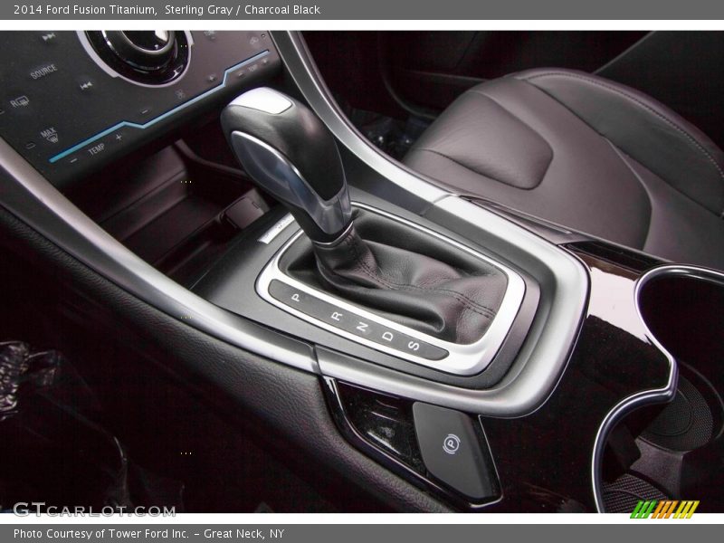 Sterling Gray / Charcoal Black 2014 Ford Fusion Titanium