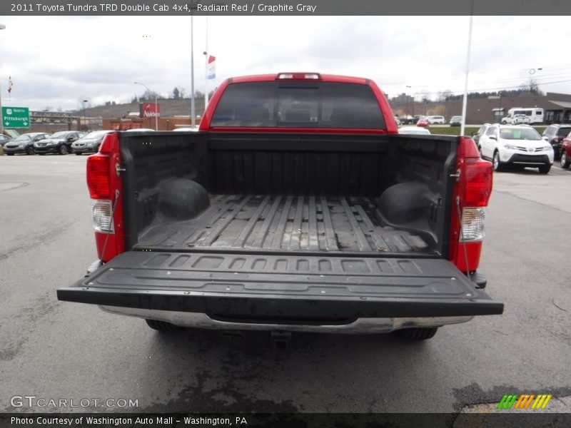 Radiant Red / Graphite Gray 2011 Toyota Tundra TRD Double Cab 4x4