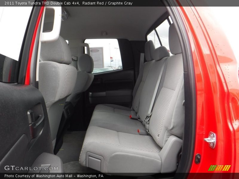 Radiant Red / Graphite Gray 2011 Toyota Tundra TRD Double Cab 4x4