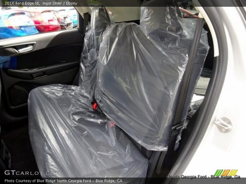 Ingot Silver / Ebony 2016 Ford Edge SE