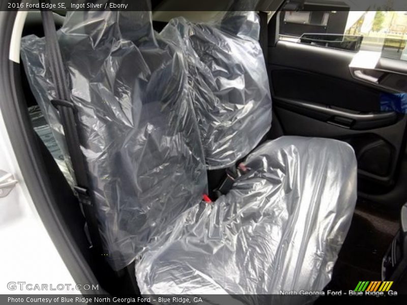Ingot Silver / Ebony 2016 Ford Edge SE