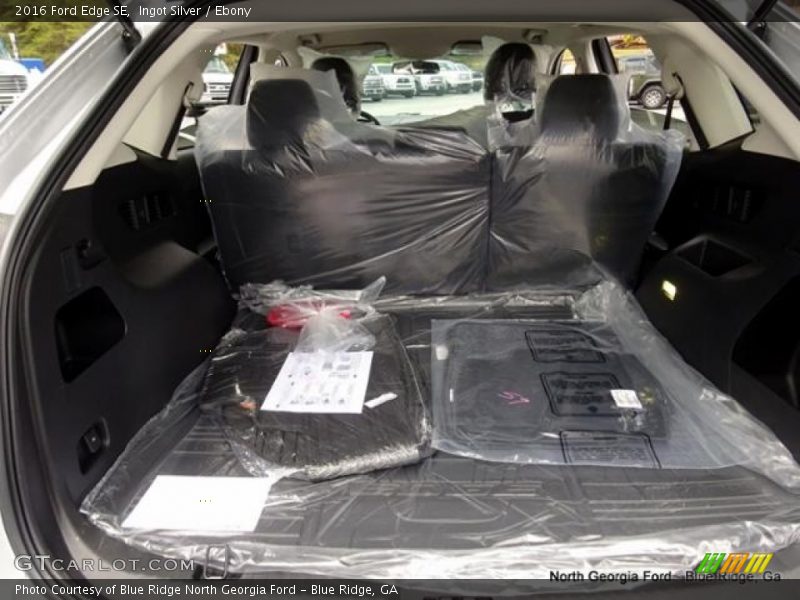 Ingot Silver / Ebony 2016 Ford Edge SE