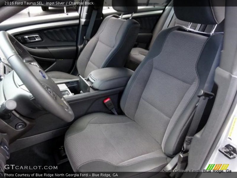 Ingot Silver / Charcoal Black 2016 Ford Taurus SEL