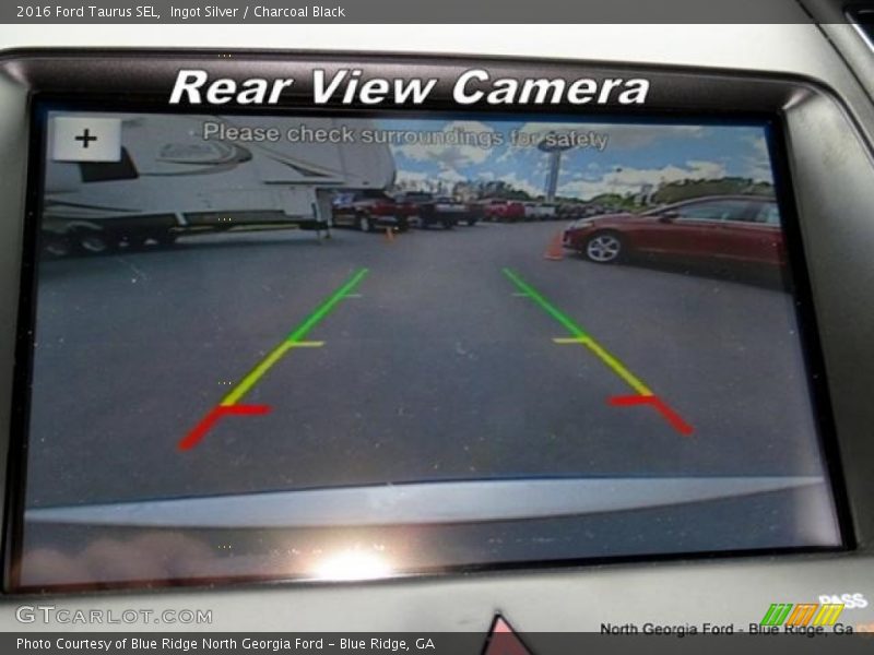 Ingot Silver / Charcoal Black 2016 Ford Taurus SEL