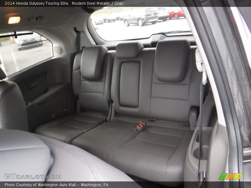 Modern Steel Metallic / Gray 2014 Honda Odyssey Touring Elite