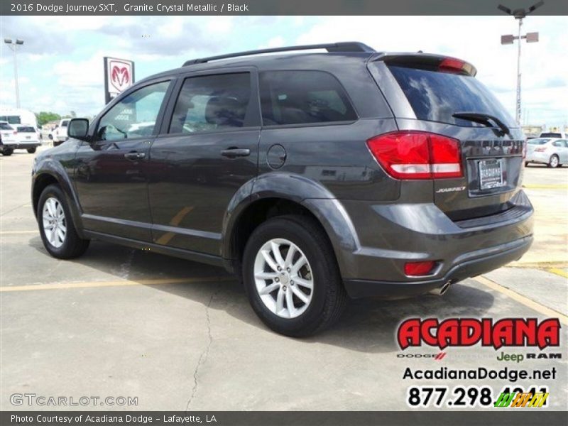 Granite Crystal Metallic / Black 2016 Dodge Journey SXT