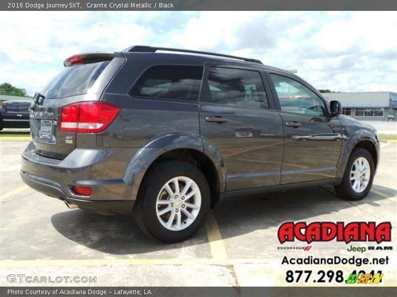 Granite Crystal Metallic / Black 2016 Dodge Journey SXT