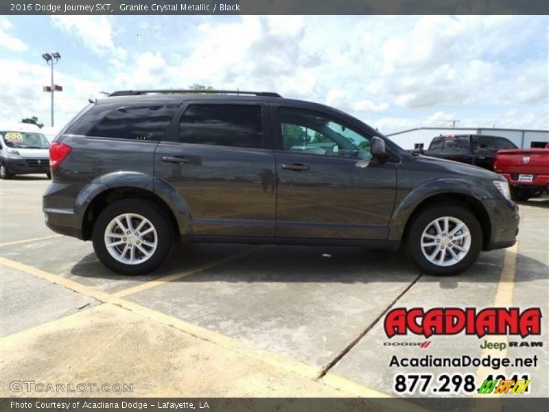 Granite Crystal Metallic / Black 2016 Dodge Journey SXT