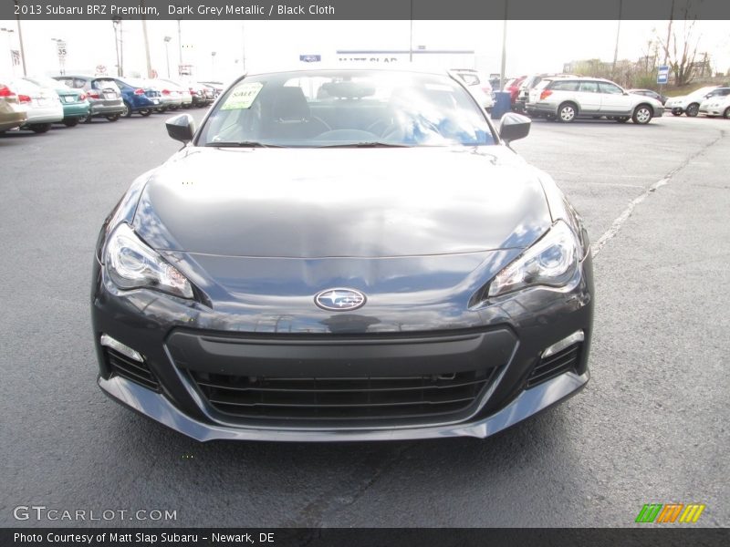 Dark Grey Metallic / Black Cloth 2013 Subaru BRZ Premium