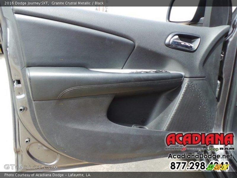 Granite Crystal Metallic / Black 2016 Dodge Journey SXT