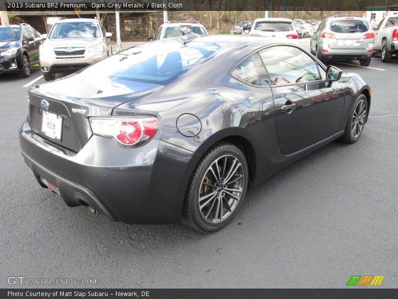Dark Grey Metallic / Black Cloth 2013 Subaru BRZ Premium