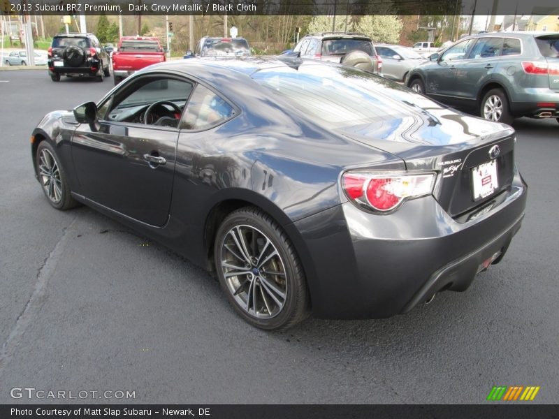 Dark Grey Metallic / Black Cloth 2013 Subaru BRZ Premium