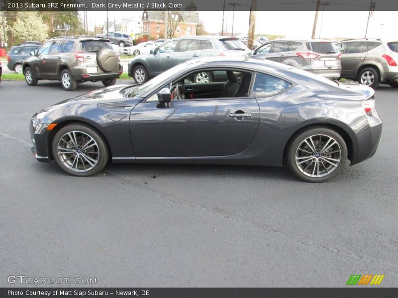 Dark Grey Metallic / Black Cloth 2013 Subaru BRZ Premium