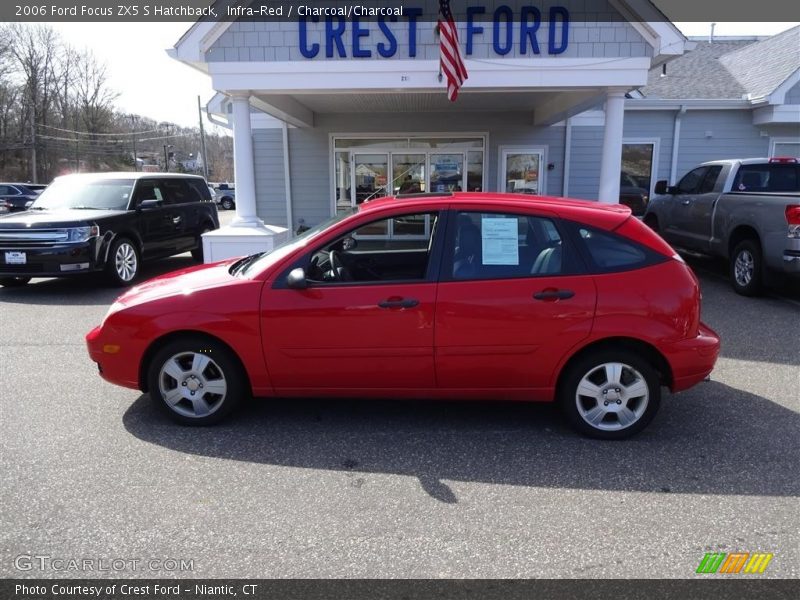 Infra-Red / Charcoal/Charcoal 2006 Ford Focus ZX5 S Hatchback