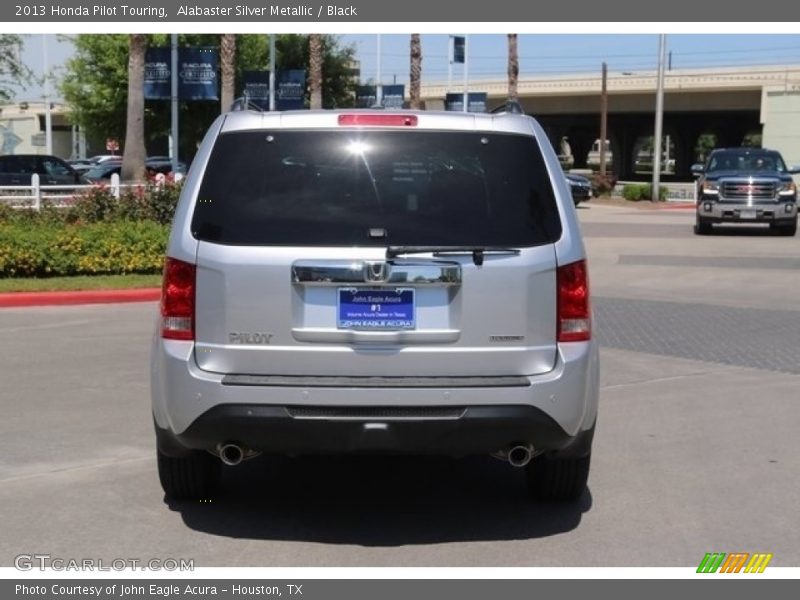 Alabaster Silver Metallic / Black 2013 Honda Pilot Touring
