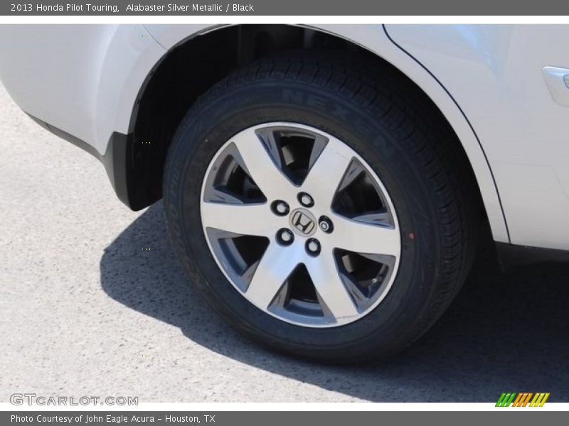 Alabaster Silver Metallic / Black 2013 Honda Pilot Touring