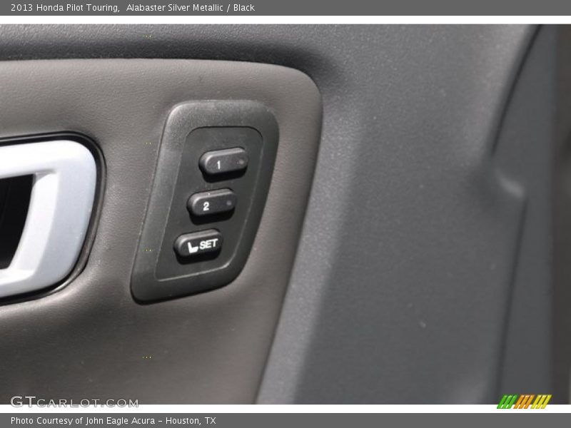 Alabaster Silver Metallic / Black 2013 Honda Pilot Touring