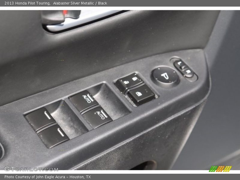 Alabaster Silver Metallic / Black 2013 Honda Pilot Touring