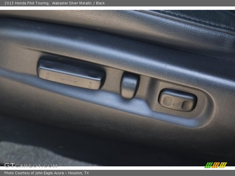 Alabaster Silver Metallic / Black 2013 Honda Pilot Touring