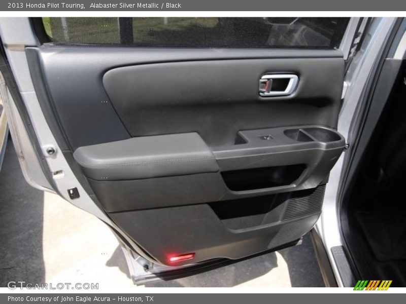Alabaster Silver Metallic / Black 2013 Honda Pilot Touring