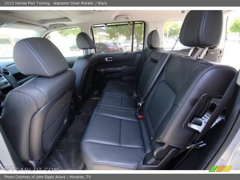 Alabaster Silver Metallic / Black 2013 Honda Pilot Touring