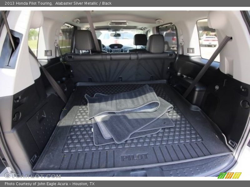 Alabaster Silver Metallic / Black 2013 Honda Pilot Touring