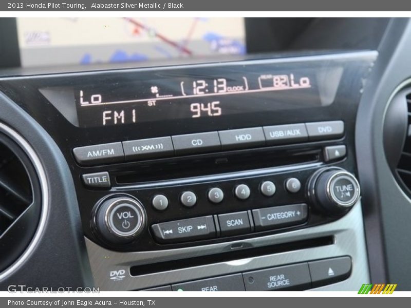 Alabaster Silver Metallic / Black 2013 Honda Pilot Touring