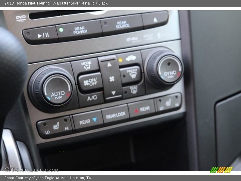 Alabaster Silver Metallic / Black 2013 Honda Pilot Touring