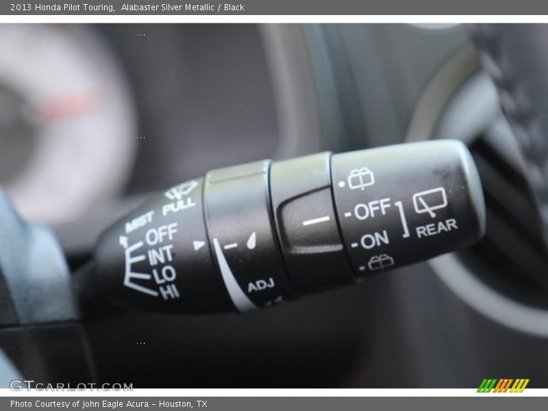 Alabaster Silver Metallic / Black 2013 Honda Pilot Touring