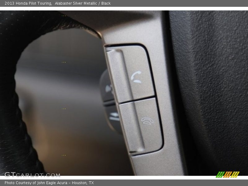 Alabaster Silver Metallic / Black 2013 Honda Pilot Touring