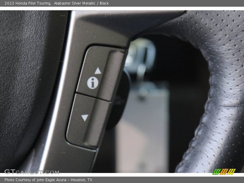 Alabaster Silver Metallic / Black 2013 Honda Pilot Touring
