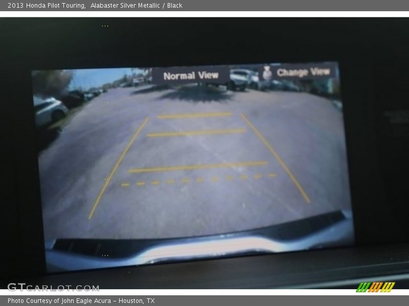 Alabaster Silver Metallic / Black 2013 Honda Pilot Touring