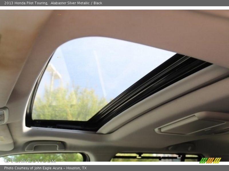 Alabaster Silver Metallic / Black 2013 Honda Pilot Touring