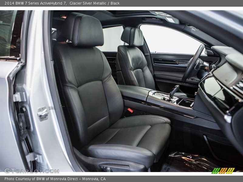 Glacier Silver Metallic / Black 2014 BMW 7 Series ActiveHybrid 7