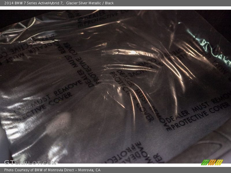 Glacier Silver Metallic / Black 2014 BMW 7 Series ActiveHybrid 7