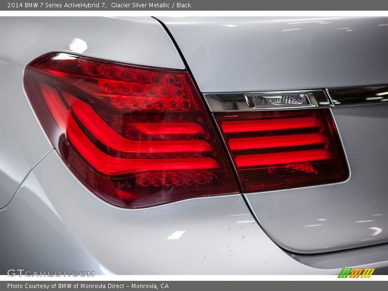 Glacier Silver Metallic / Black 2014 BMW 7 Series ActiveHybrid 7