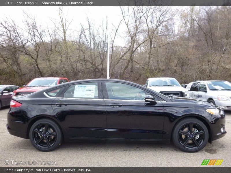 Shadow Black / Charcoal Black 2016 Ford Fusion SE