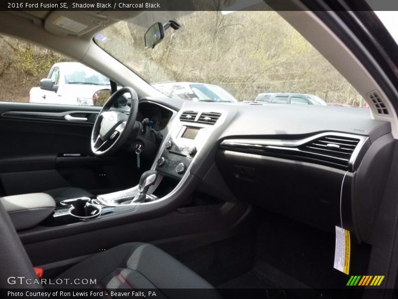 Shadow Black / Charcoal Black 2016 Ford Fusion SE