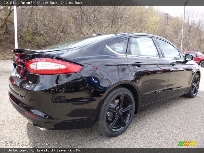 Shadow Black / Charcoal Black 2016 Ford Fusion SE