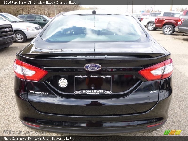 Shadow Black / Charcoal Black 2016 Ford Fusion SE