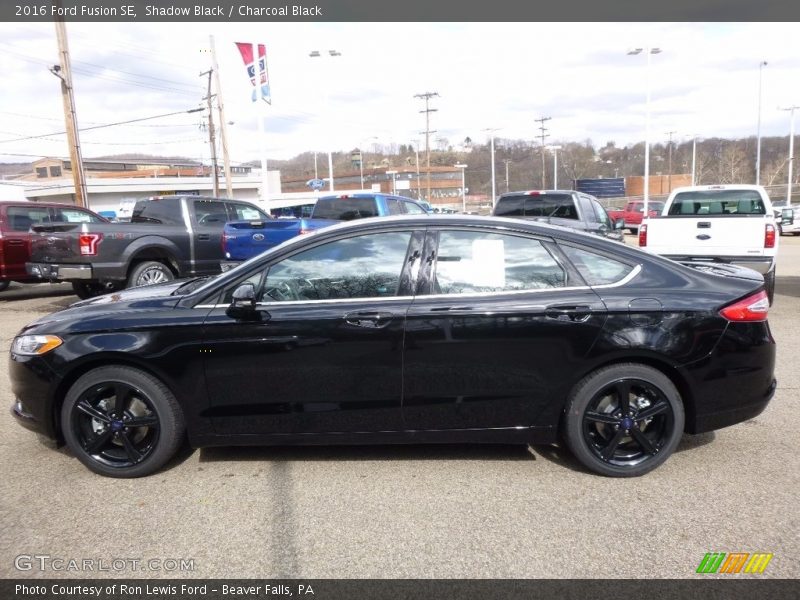 Shadow Black / Charcoal Black 2016 Ford Fusion SE