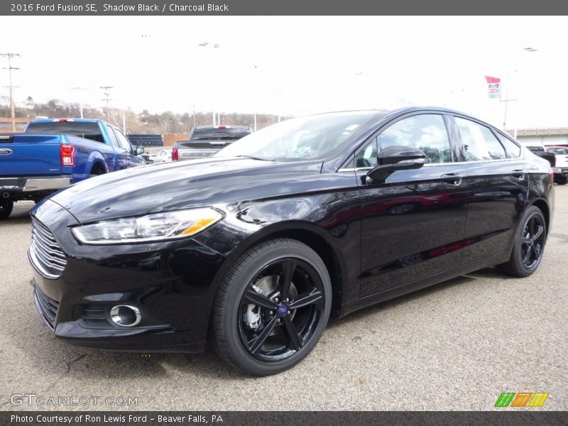 Shadow Black / Charcoal Black 2016 Ford Fusion SE