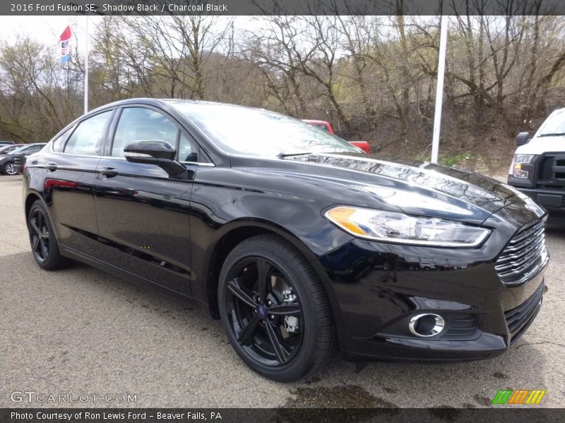 Shadow Black / Charcoal Black 2016 Ford Fusion SE