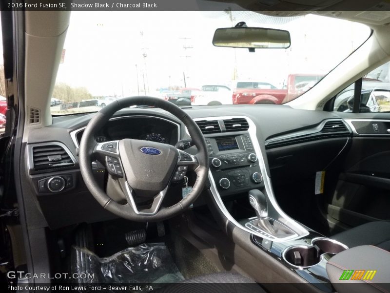 Shadow Black / Charcoal Black 2016 Ford Fusion SE